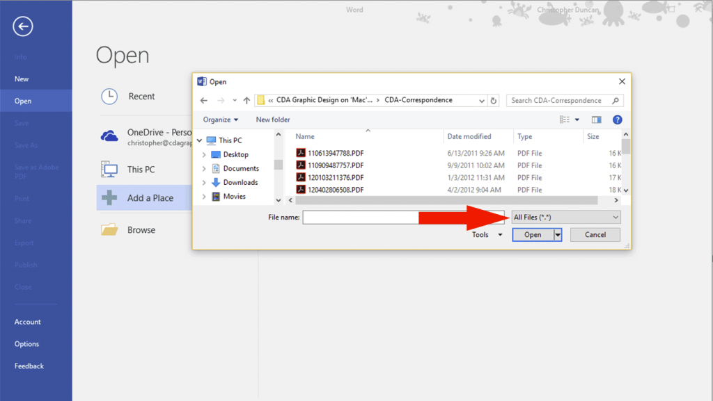 Opening and editing a pdf in word cda computer tips